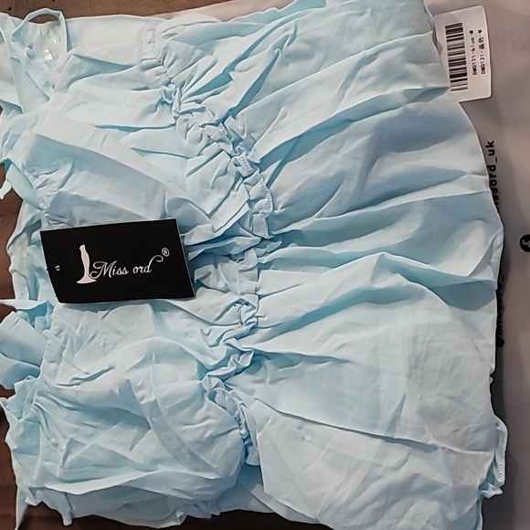 Spaghetti Strap Tiered High Waist Sun Dress - Picture 6 of 6